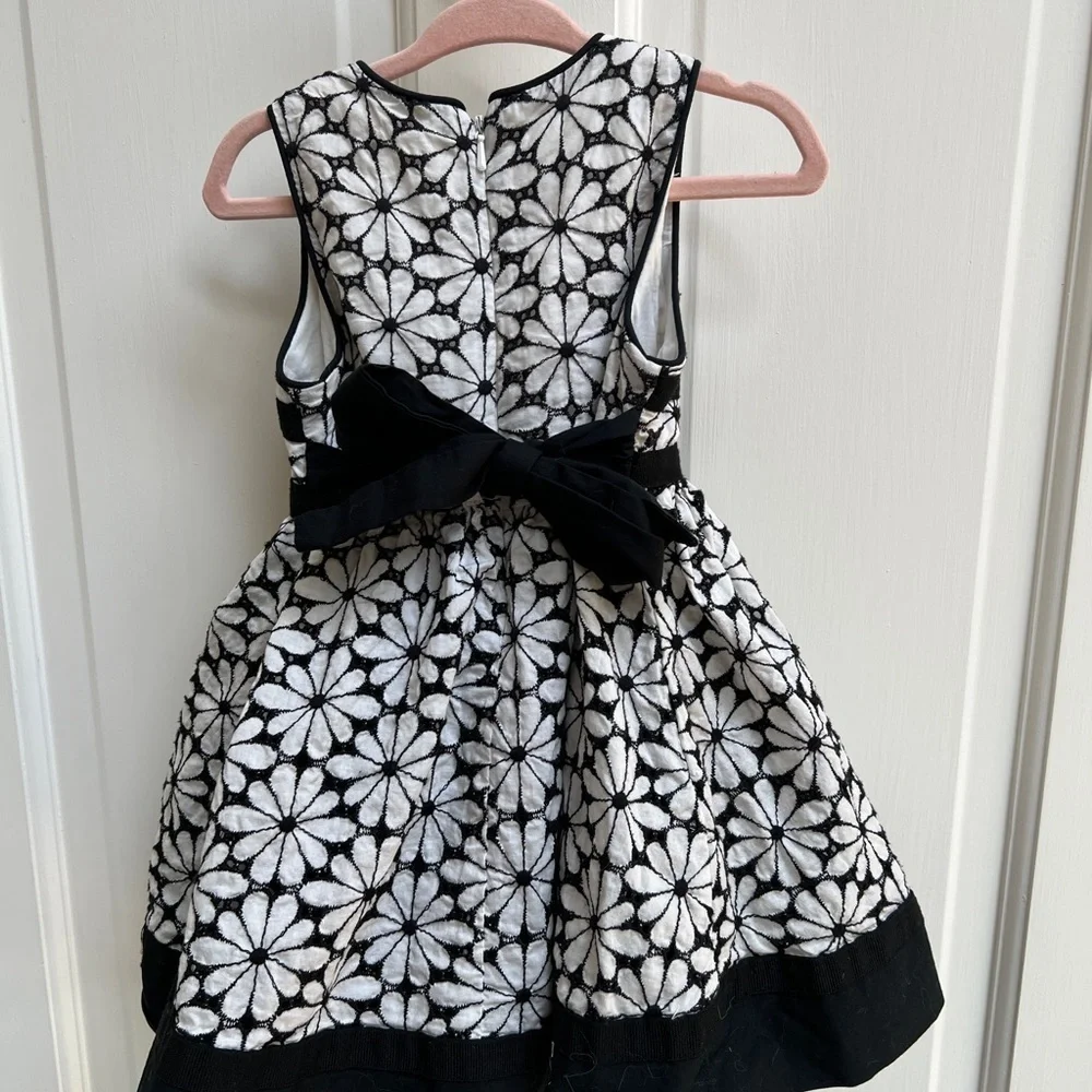 NWOT The Children’s Place 24M Black and White Formal Sundress